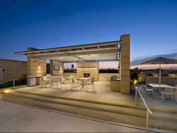 Large barbecue pavilion